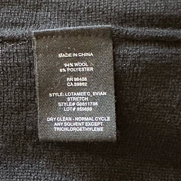 THEORY Skirt - Black Knit Skirt - Flare Skirt - Skater Skirt - Formal Skirt - Sm - Picture 7 of 7